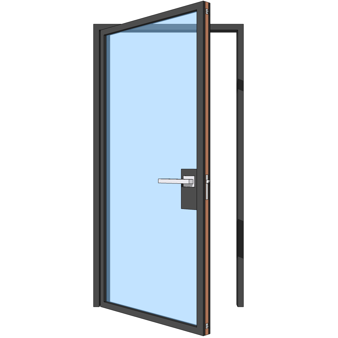 Fire Rated Thermally Brokren Steel Swing Doors by Thermally Broken Steel USA
